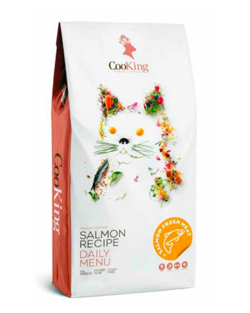 Cooking Salmón Cat Adult Grain Free Para Gatos